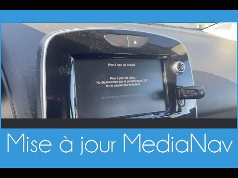 Comment mettre à jour MediaNav sur Clio 4 (MAJ écran de bord)