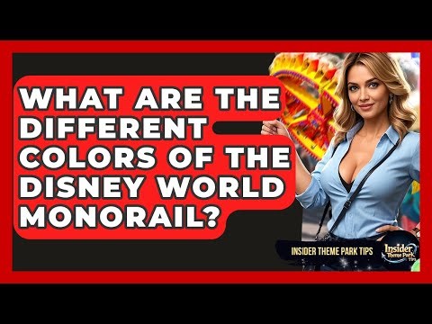 What Are The Different Colors Of The Disney World Monorail? - Insider Theme Park Tips