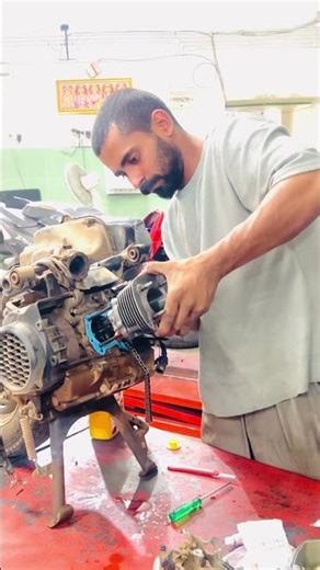 Honda DIO BS6 half engine fitting👍🏻