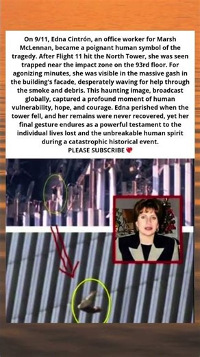 THE WAVING WOMAN 🙋‍♀️: A FINAL WAVE OF DESPAIR FROM THE 9/11 TOWER 😢💔