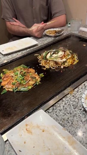 MICHELIN STAR OKONOMIYAKI in OSAKA