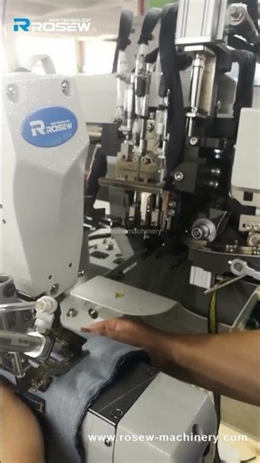 ROSEW GC254-ZD Automatic double needle belt loop setter