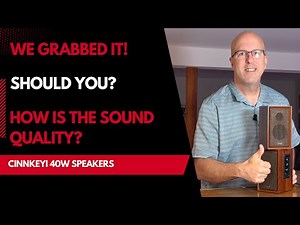 Cinnkeyi 40W Speakers - How Is The Sound Quality?