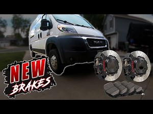 ProMaster Brake Service – Front Pads & Rotors replacement!