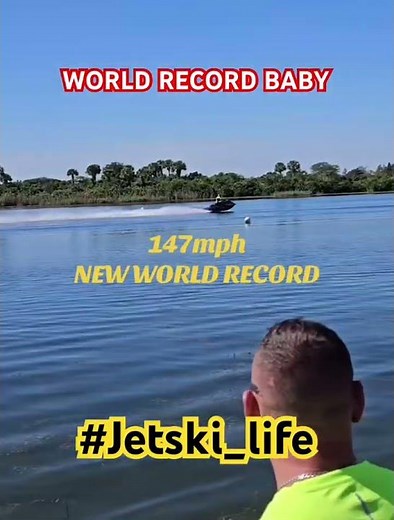 World’s fastest jetski 2025 New world record 147mph #hydrodrags #racing #fast #turbocharged #yamaha