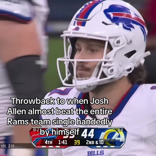 Josh Allen's Epic Performance Against the Rams