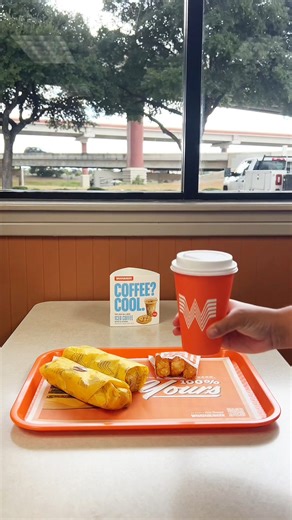 40K views · 135 reactions | Order any breakfast entrée, and get a free hot or iced coffee until 8/23 in person or in the offer tab in the app - redeemable as many times as you'd like! | Whataburger | Facebook