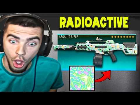 the *NEW* RADIOACTIVE MASTERY CAMO in Warzone! 😍 (NEW Escalation Directive Camo Event Reward)