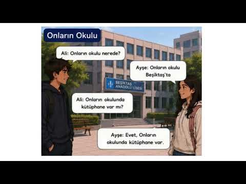 A1 Turkish Speaking Practice – Possessive Pronouns (CEFR A1)