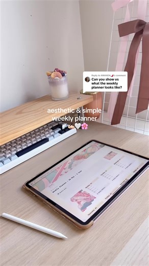 Plan Your Week with This Aesthetic Notion Template