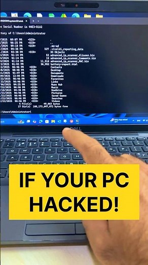 If you feel your PC hacked then try this! #pctipsandtricks #drtechcto #short