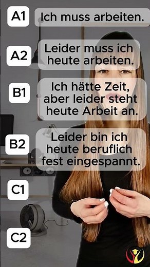 A1-C2 I have to work. #germancourse #german #learngerman