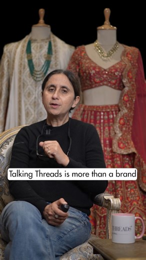 TALKING THREADS by PEARL UPPAL | This isn’t a reel. It’s how I’m starting the year— being honest about what Talking Threads really stands for. No hype. No pretending. Just... | Instagram
