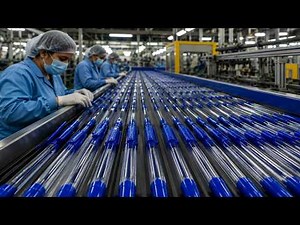 🔴 LIVE: How BIC Pens Are Made in Giant Factories | Mass Production Process