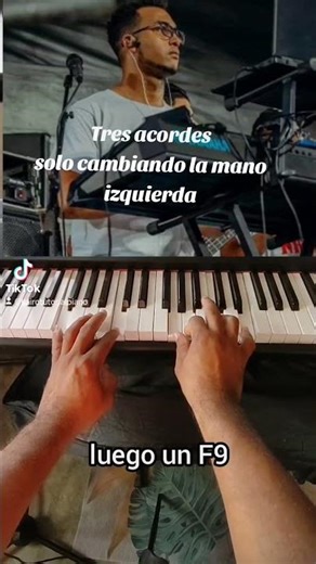 Tutorial de armonía Tres Acordes solo cambiando la mano izquierda #armonia #PianoTutorial #tipspiano