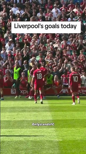 Liverpool's goals today Liverpool vs Crystal Palace Highlights Liverpool vs Crystal Palace resumen