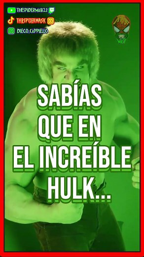 ¿Porqué se llamaba David Banner en la #serie de #theincrediblehulk ? #hulk #retro #vintage #marvel #marvelcomics #comics #louferrigno #billbixby #stanlee #datos #curiosidades #datoscuriosos #70s