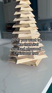 Comment “TREE” for the free plans! This viral Christmas tree is what everyone has been asking for a tutorial on this year so I made one! It’s not too complicated, just repetitive. You can keep it natural or paint it. Either way, it will be beautiful! - #woodworking #diychristmas #diychristmasdecor #diychristmastree #woodworkingplans #woodworkingproject #christmastree | Self-Taught Woodworking