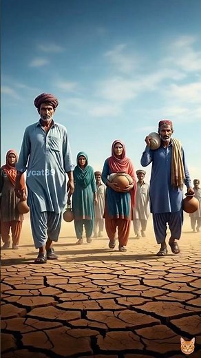 Villagers Were Dying of Thirst 😢 Until the Cat Came #shorts #cat #ai #aivideo