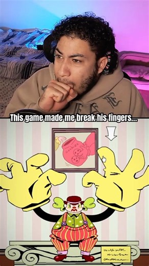 This game made me break his fingers..