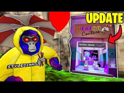 Gorilla Tag NEW Creator Store Update?