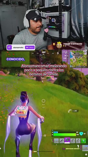 Alonsomancoman's Progress Against Fortnite Bots