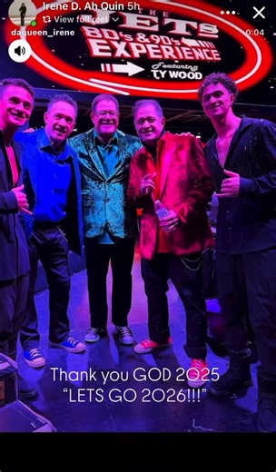 It was an incredible year ..with our new show.. now onto 2026 #Thank you Irene for the video montage .. she was responsible for all the choreography in the show! Thank you & Mahalo. | THE JETS ORIGINAL FAMILY BAND