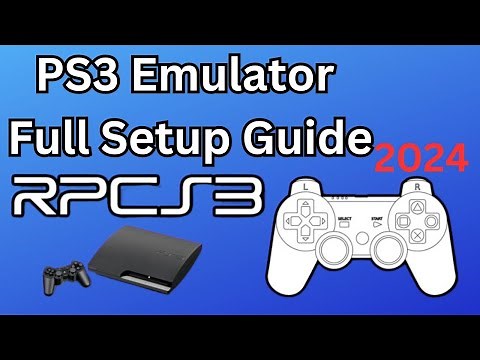RPCS3 Emulator Full Setup Guide 2024 | Low-end PC Setup Guide For Ps3 games 60fps best settings