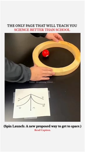 UNIVERSE | SCIENCE | TECNOLOGY on Instagram: "Spin Launch: A new way to reach space! 🚀🌌 Imagine skipping the huge, expensive rockets and still making it to space. That’s what Spin Launch proposes. Instead of blasting off with tons of fuel, it uses a giant spinning arm to fling a spacecraft at incredibly high speeds. The rotation builds up energy, and when released, the craft shoots skyward with tremendous force. 💫⚡ This method could cut fuel costs, make launches faster and more efficient, and