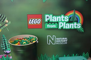 Introducing sustainable LEGO elements: Plants from plants and beyond