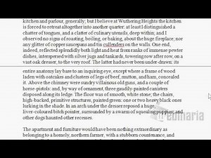 🔵 Wuthering Heights by Emily Bronte - Reading - British English Pronunciation