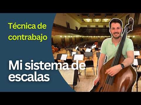 ¿Solo 2 digitaciones para TODAS las escalas de contrabajo? Mi sistema completo