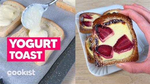 Custard Yogurt Toast: the Recipe for the TikTok Viral Breakfast Dessert!