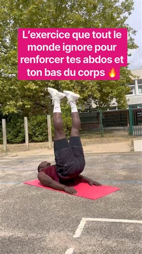 L’exercice que tout le monde ignore pour renforcer tes abdos et ton bas du corps 🔥