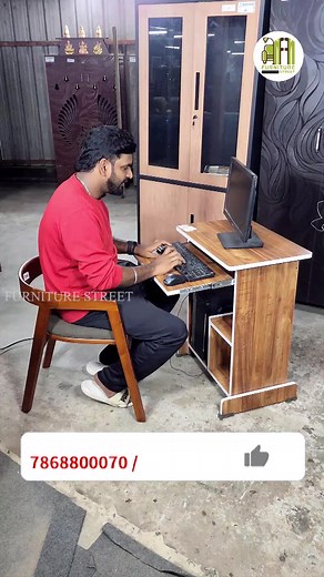 9K views · 36 reactions | Get Low Price Computer Table  Rs.1450/-... Address : No.141 Pt Parthasarathy Street, ChinnaSekadu, Manali, Chennai- 600068, Contact Number - 7092000663, 044 2594 2591 , 7868800070 , Working Hours - ( 10:00am to 08:00pm). #swing #furniture#furniture #furnituredesign #sofa #interiordesign #interior #homedecor #livingroom #interiors #decor #furniturejepara #homefurniture #mebel #homedesign #furnitureonline #interiordesigner | Furniture Street | Facebook