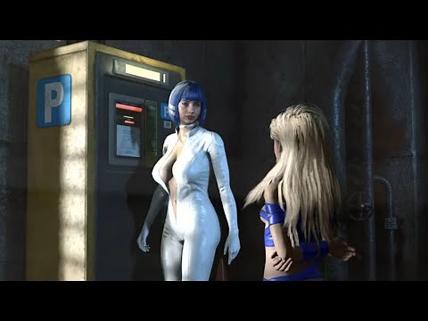 Resident Evil 2 Remake Claire White Catsuit Costume /Biohazard 2 mod [4K]