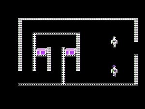 Castle Wolfenstein on Atari 800 (1983)