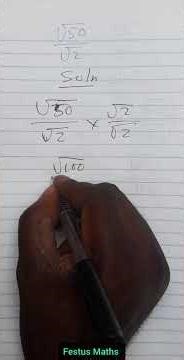 Easy way to solve problems on surd