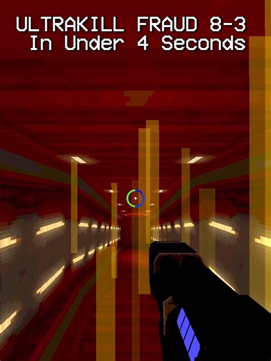 Speedrunning ULTRAKILL FRAUD 8-3 in Under 4 Seconds
