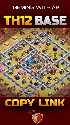 Th12 Best War and Cwl Base Layout's! #shorts