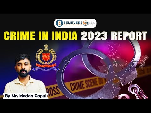 Crime in India 2023 Report | NCRB Report | BIASA #crime #india #ncrb