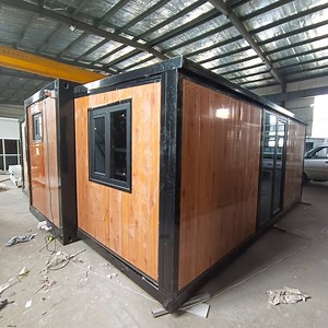 [Hot Item] China Shipping Prefab Luxury Modular Container Home with Glass Wall