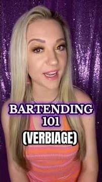 BARTENDING 101: VERBIAGE (UPSELLING) #jaimiesteck #bartender #serviceindustry #bartending
