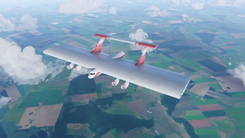 NASA’s flying train: The aerial relay transport system