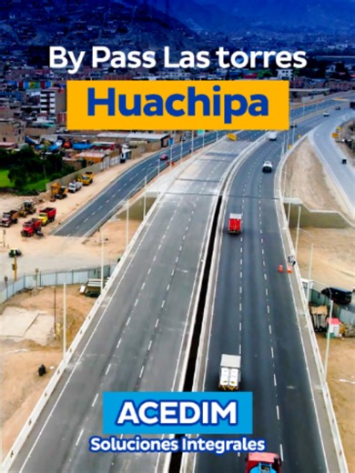 El bypass Las Torres ya está en marcha y está transformando la conectividad en Lima Este. 🚧​ Menos tiempo en el tráfico, mayor fluidez y una obra ejecutada en tiempo récord: 423 metros construidos en solo 6 meses y medio, con más de 1,200 toneladas de acero.​ Aceros Arequipa fue parte de este proyecto como proveedor e instalador, a través de ACEDIM soluciones integrales, aportando al desarrollo de infraestructura en el país.​ #AcerosArequipa #ByPass #Construcción #Perú #BIM #industrialización #