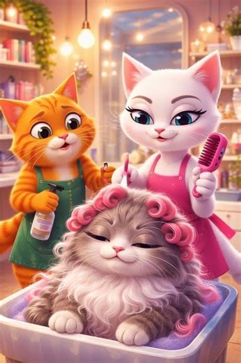 🐱✂️ From Messy to Amazing in Seconds! 😳.mp4