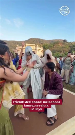 Boys at ‘Dost ki Shaadi’ - Congratulations Nayab!