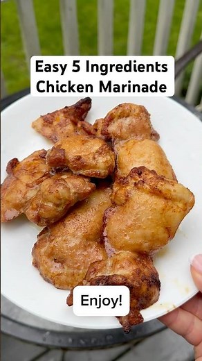 Air Fryer Chicken Thighs | Easy 5-Ingredient Dinner