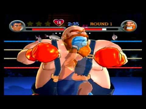 Punch Out!! Bear Hugger Full Fight