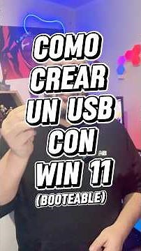 Cómo crear un USB booteable con Win11 para formatear tu PC #tecnologia #windows11 #formatear